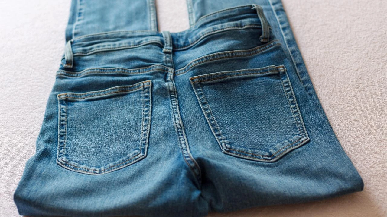 High-waisted skinny jeans H&M - Light denim blue - Size 36 - Very good condition – photo 8